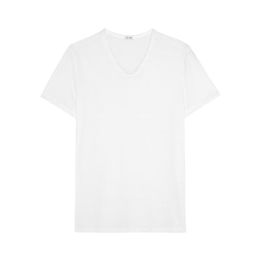 400206 Classic Tee-Shirt V Neck - 0003 White